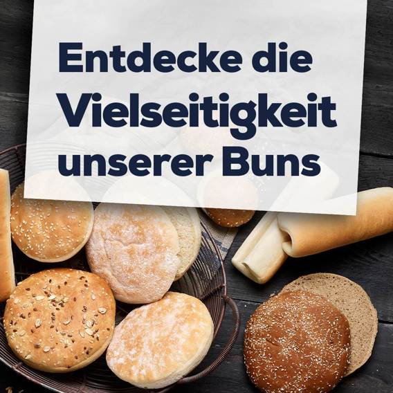 Vielseitigkeit von Burger Buns, SBS Burger Bun Sortiment